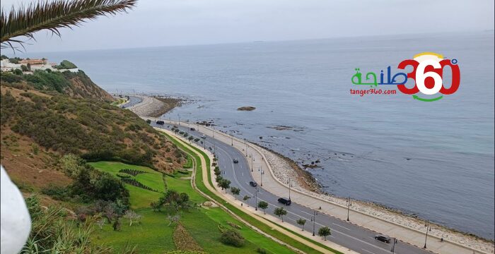 منظر بانورامي لساحل طنجة